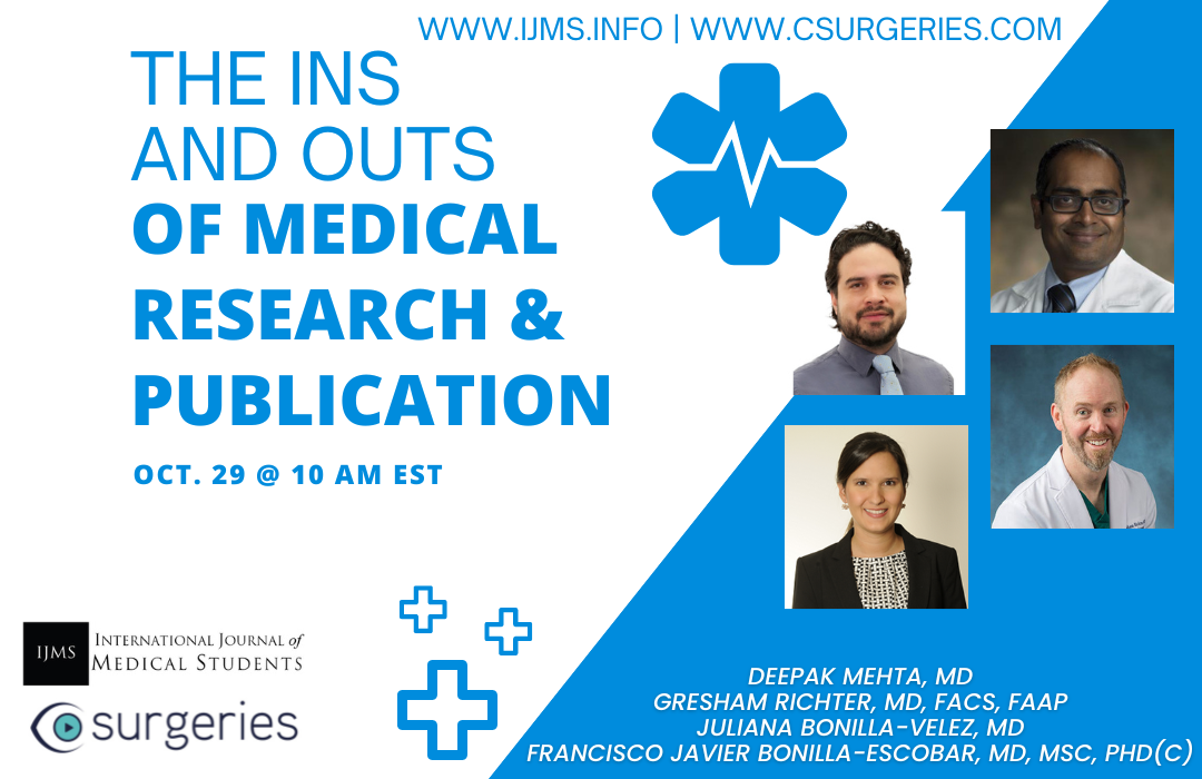 The Ins and Outs of Medical Research & Publication